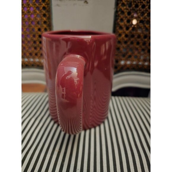 NWT Rae Dunn Artisan by Magenta Red Cozy Coffee Mug Fall Farmhouse - Picture 3 of 9